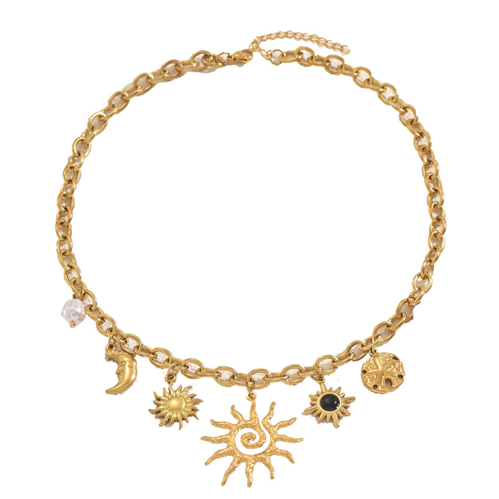 

Long Necklace For Women, Versatile High-end Clavicle Chain Jewelry One Size