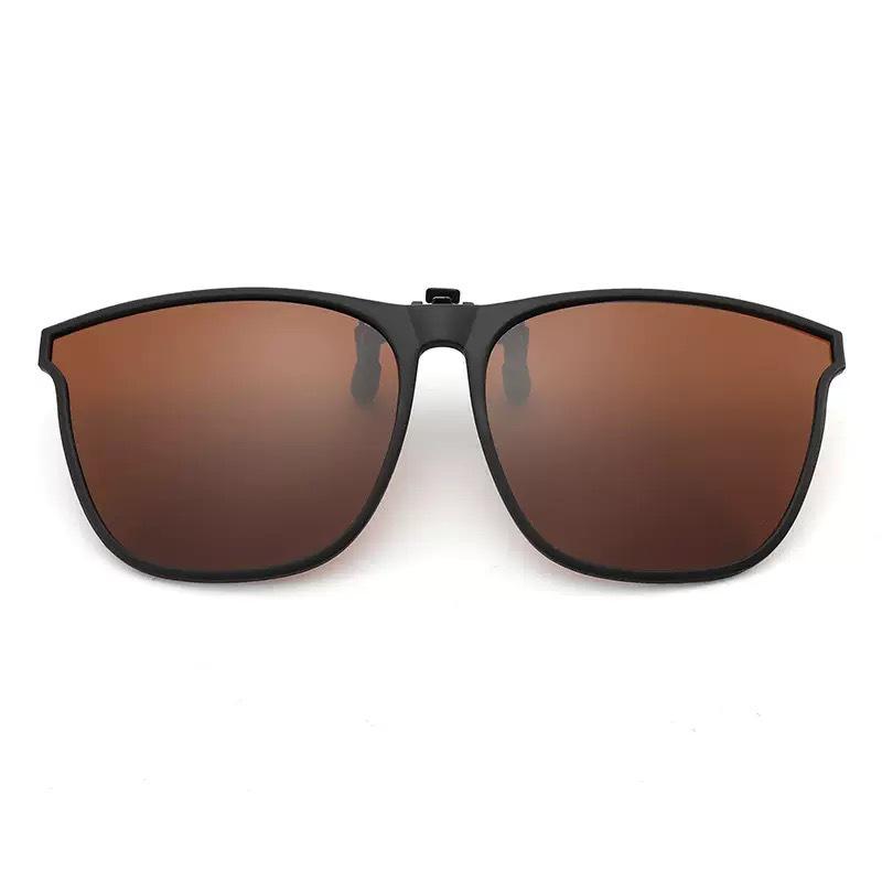 Aufsteckbare Polarisations-Sonnenbrille für Damen & Herren - UV-Schutz für Korrektionsbrillen