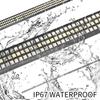 22cm Aluminum LED Motorcycle Rear Light Bar Indicator Brake Lamp Amber+Red+White