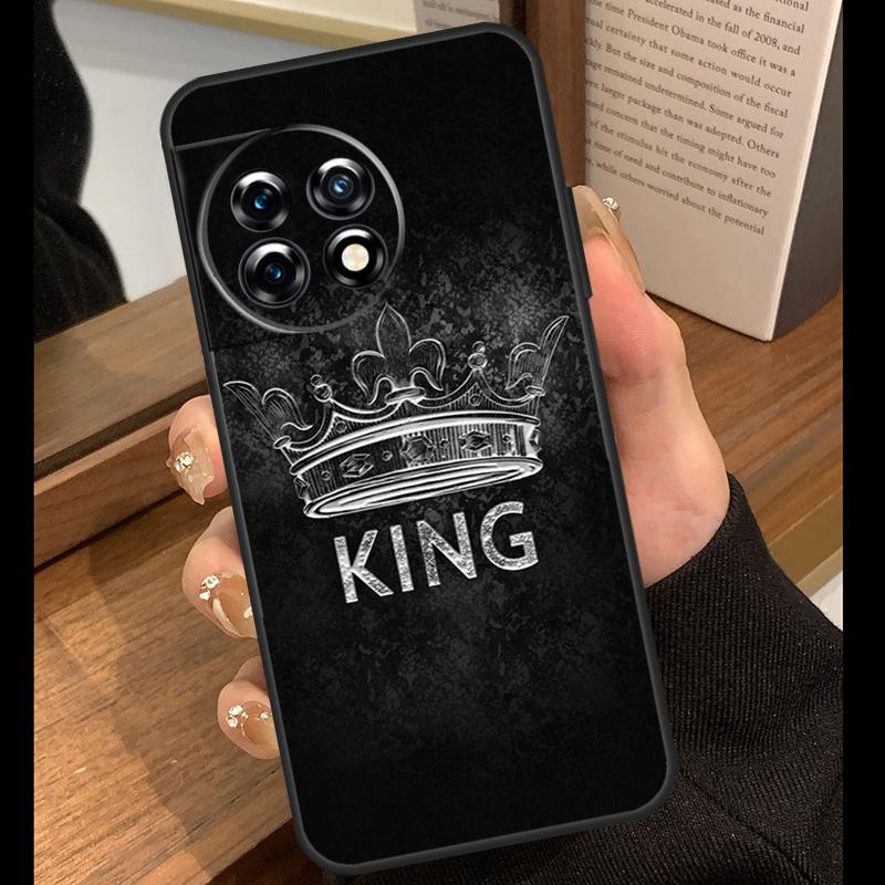 King Queen Art Case For OnePlus 15R 13R 13T 12R 15 13 12 11 10 Pro 10T Nord CE 3 4 Lite N20 N30 Nord 5 Cover