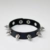 Men Stud Punk Bracelet Gothic Style Hip Hop Multi Layer Wrist Band