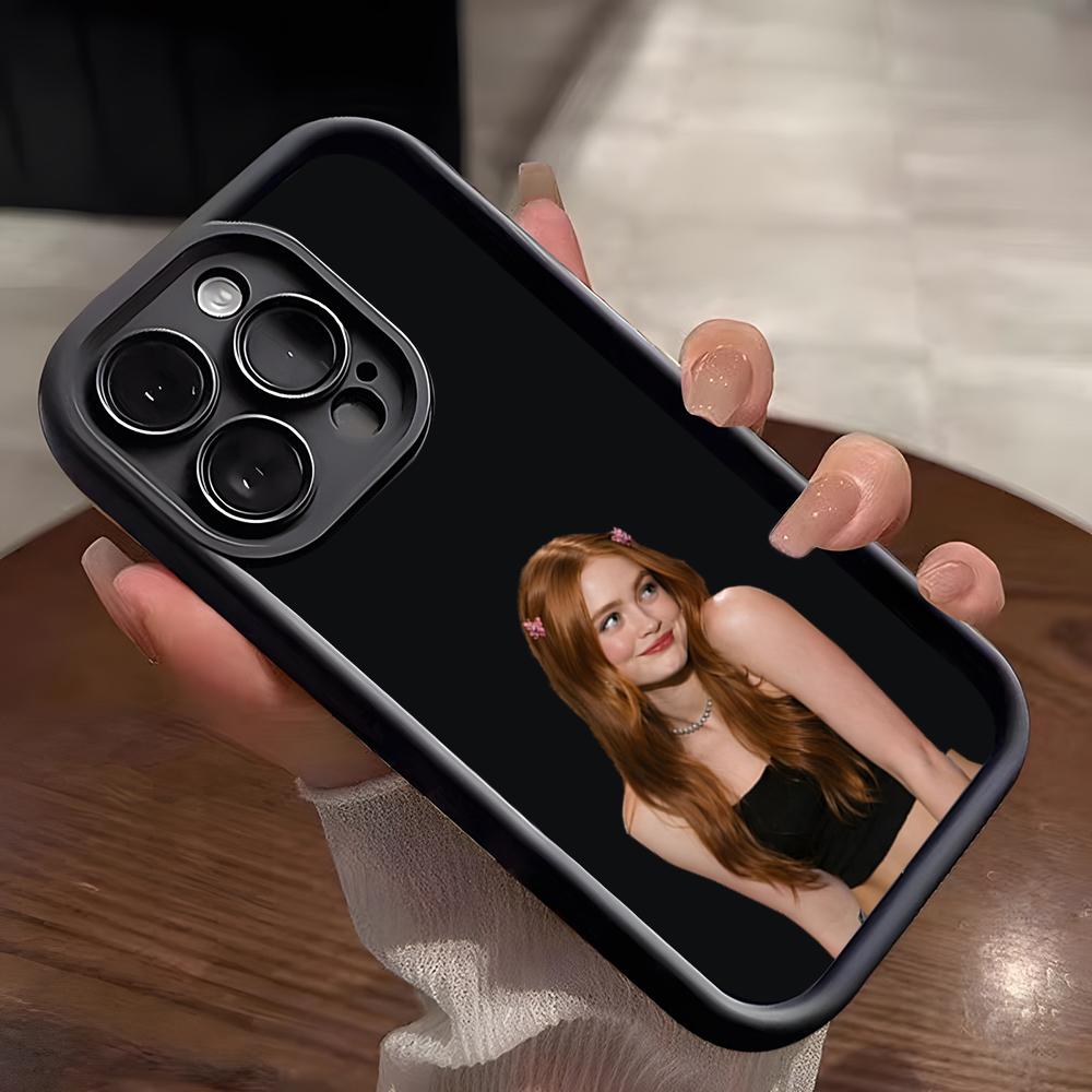S-Sadie Sink Actress Phone Case For IPhone 17 Pro Max 15 Pro 16 14 Plus 12 13 Mini 11 Pro Shockproof Soft Cover