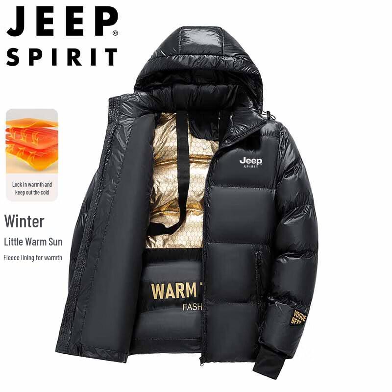 

Чоловіча тепла пуховик-куртка з капюшоном JEEP SPIRIT 3XL