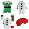 Christmas Kids Snowman Velvet Cosplay Costume Soft Comfortable Gift Idea