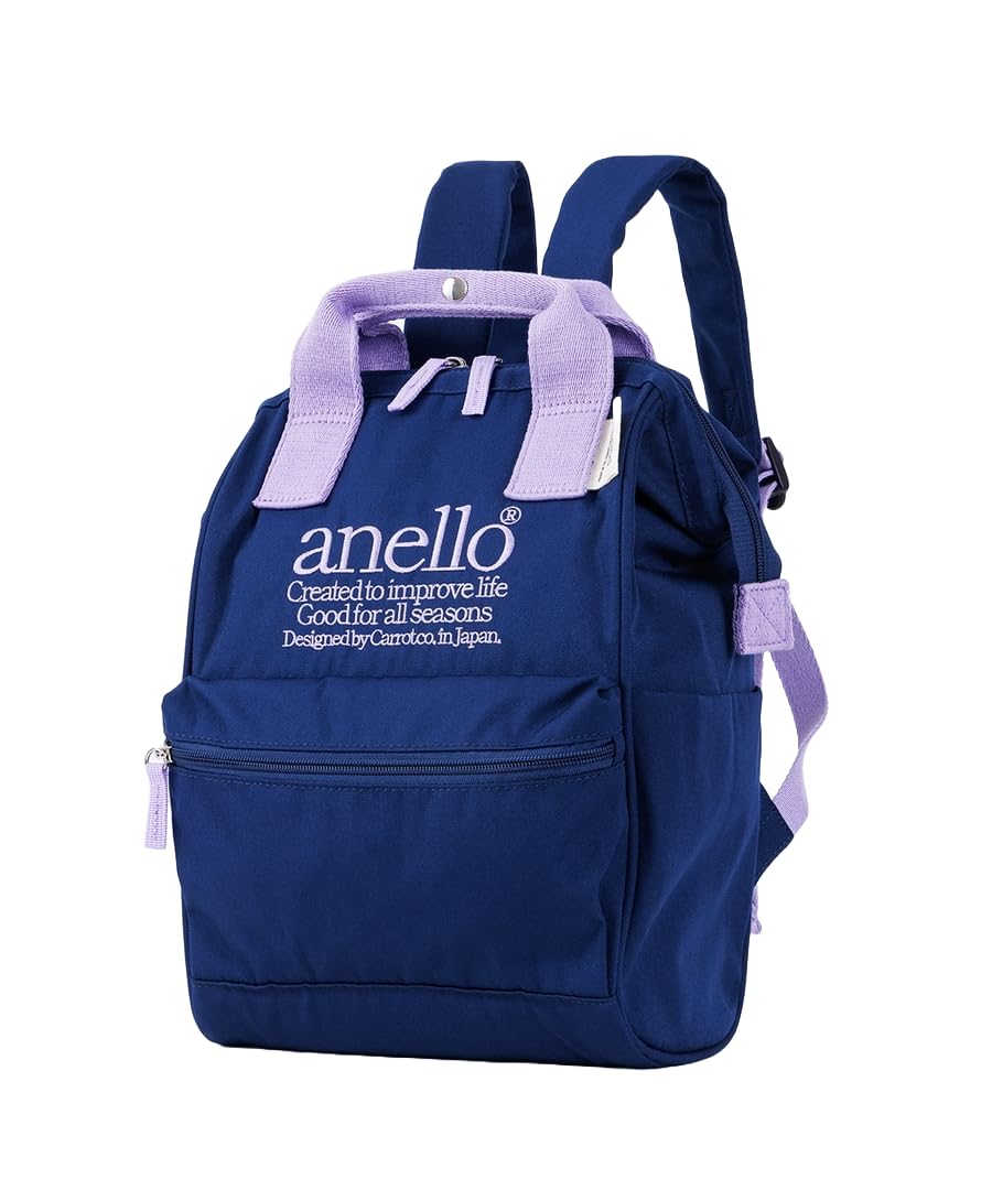 

Buckle Backpack BEVERLY AIB4673 NV One Size [Anello] (S)