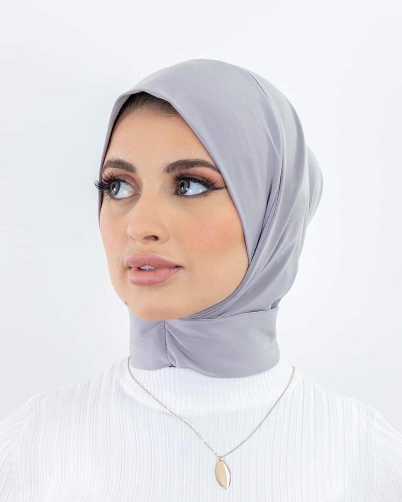Ready To Wear Full Cover Inner Instant Hijab Premium Quality Jersey Scarf With Tie Back Buttons Muslim Women Turban Caps