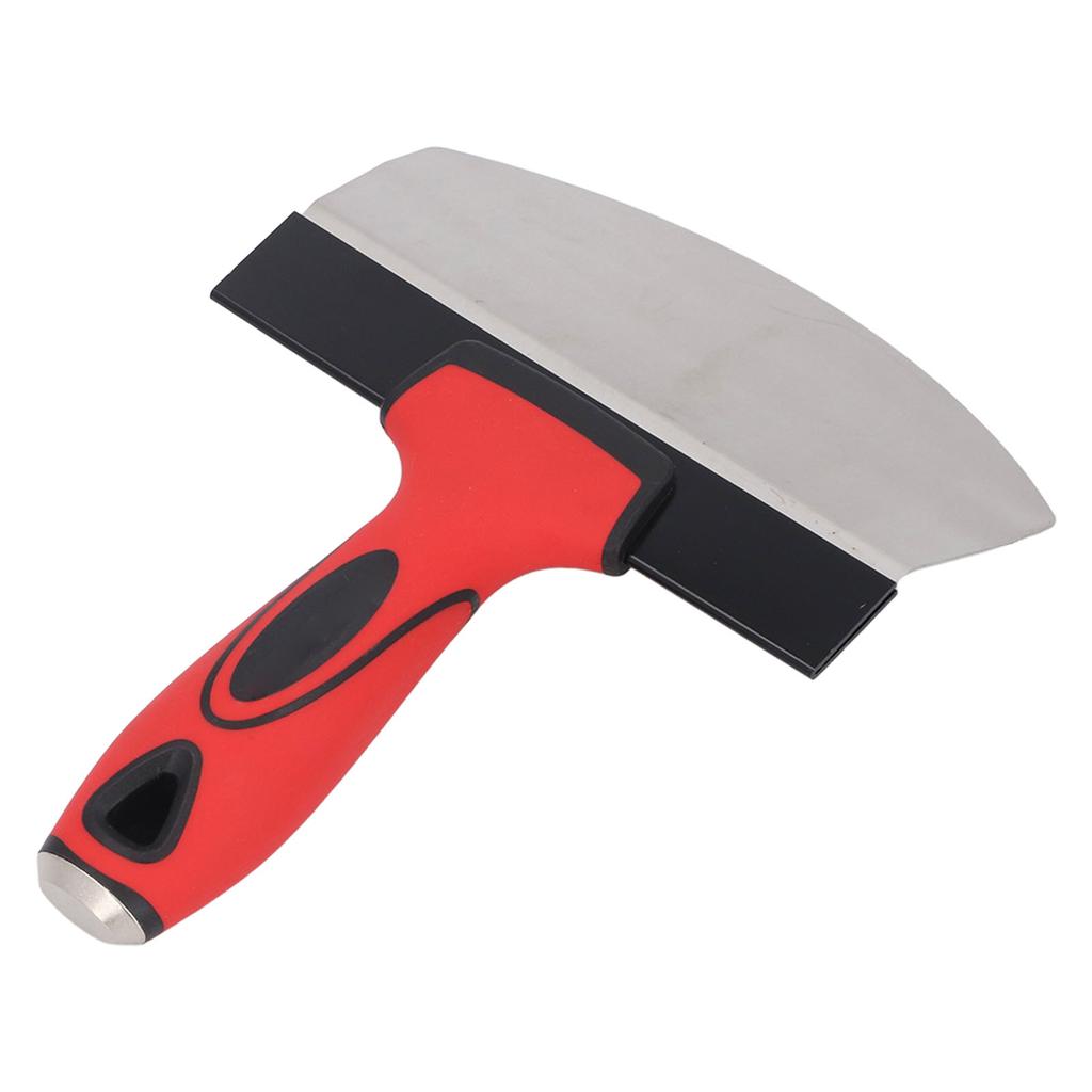 Bucket Scoop 6 Inch Stainless Steel Arc Shaped Wall Paint Plaster Shovel for Construction
