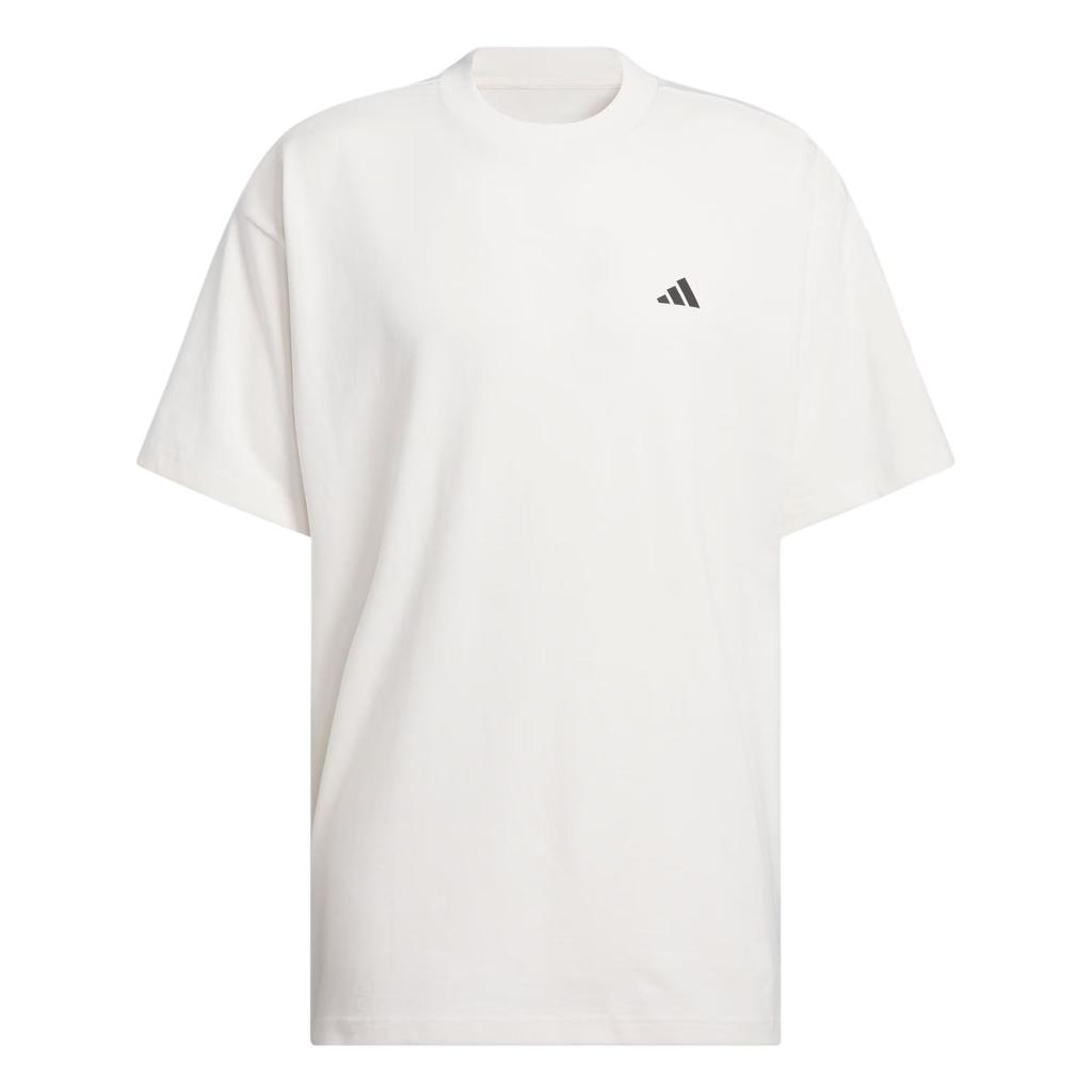 Adidas Anthony Edwards Series Loose Fit Crew Neck Short Sleeve T-Shirt Men Tops White JC7853