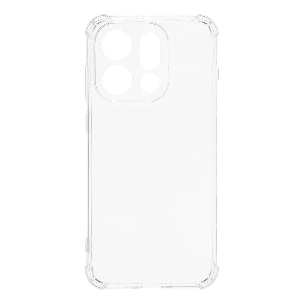 For Oppo Find X9 5G Transparent TPU Case Reinforced Corners Drop-proof Phone Cover