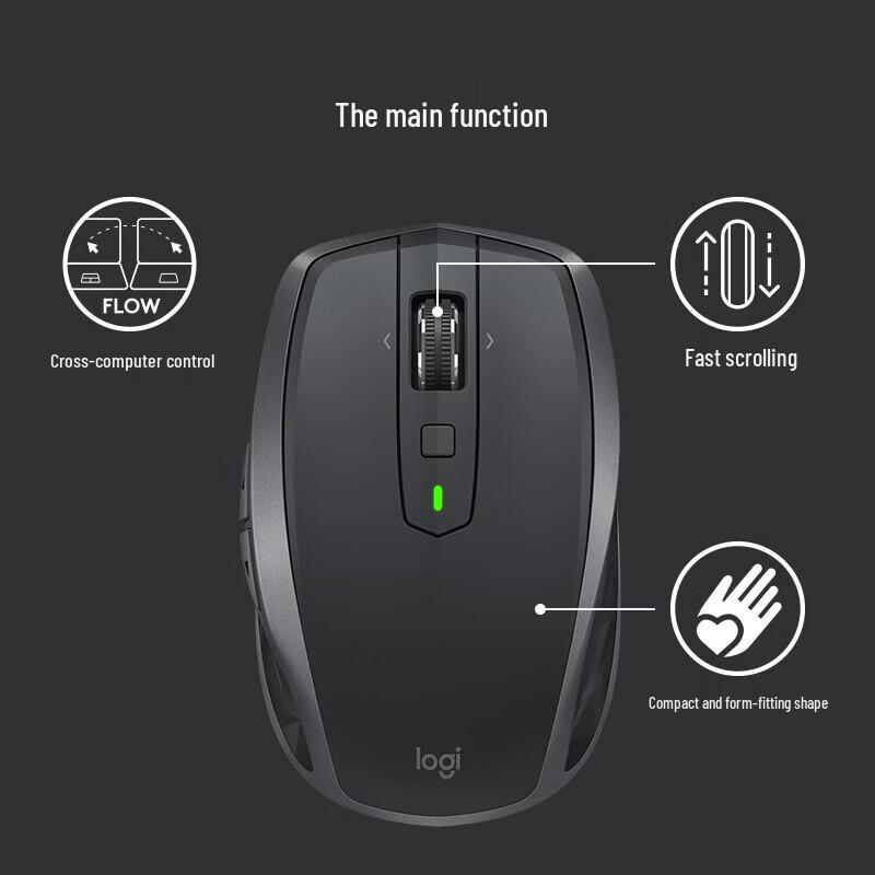 Logitech MX Anywhere 2S Drahtlose Maus