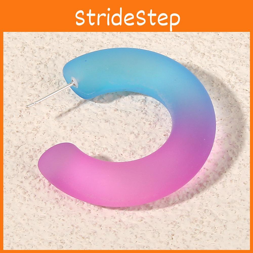 Colorful Womens Acrylic Geometric Earrings For Festive Occasions Gifts And