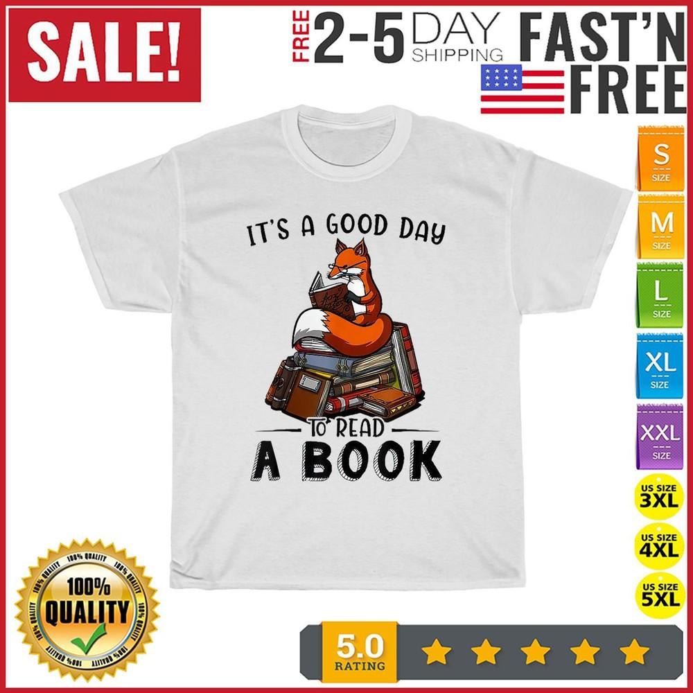 It’s A Good Day To Read A Book Red Panda Book Lovers Vintage T Shirt Men Women