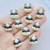 20 Pcs Cute Mini Halloween Bat Pumpkin Flat Back Resin Cabochons Scrapbooking DIY Jewelry Hairpin Craft Decoration Accessorie