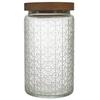 Cisele Jar with Acacia Lid 1l Stained Glass