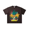 260 GSM Double Yarn 32 Count 100% Cotton My Hero Academia V23 Deku Print Unisex Heavy Cotton T Shirt