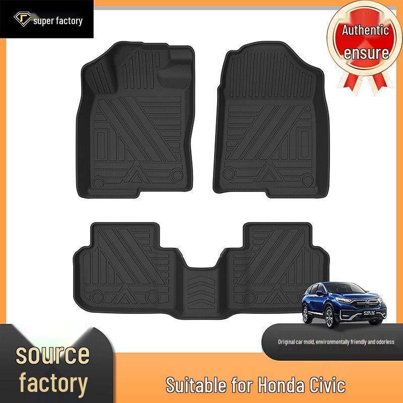 Коврики для Honda Civic (все серии) и Integra (2012-2025) 22 11th Gen Civic with Vent - TPE