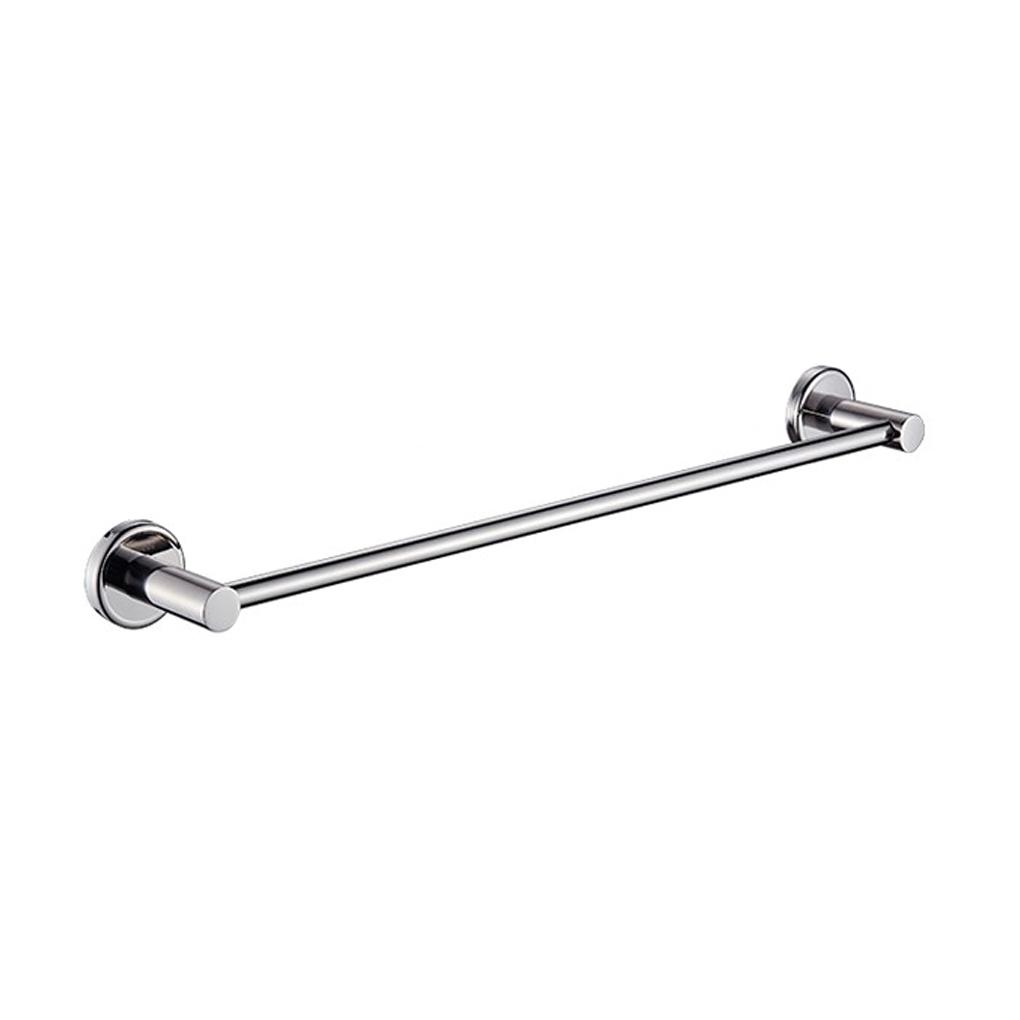 

40-60cm Stainless Steel Towel Holder Single Wall Mounted Bracket Bath Towel Rack