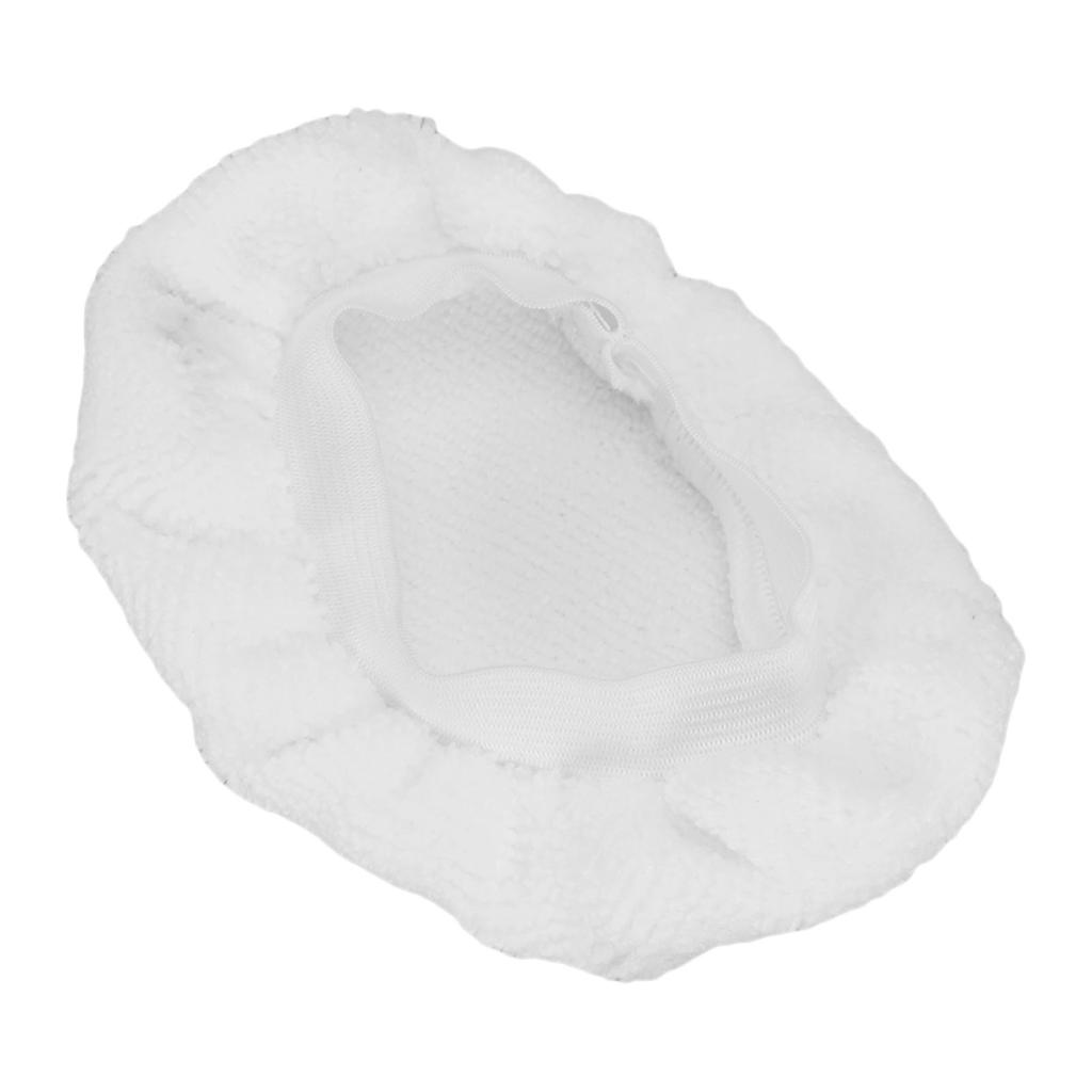 10 Pièces Chiffons Microfibres pour Nettoyeur Vapeur Housse Lavable Réutilisable Tampons Accessoires de Remplacement