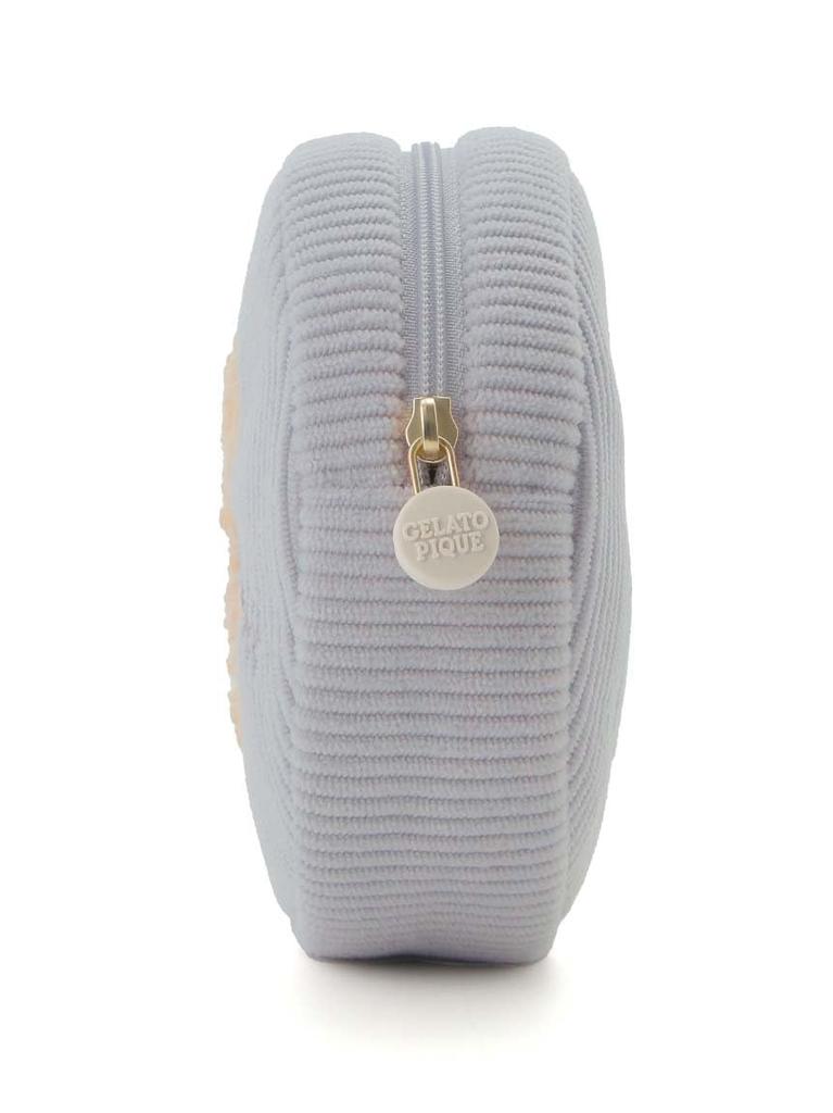 gelato pique Toy Poodle Rib Pouch (PWGB251650, Blue)