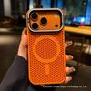 iPhone 17 Pro Max Lens Holder Case: Summer Heat Dissipation Magnetic PC Design