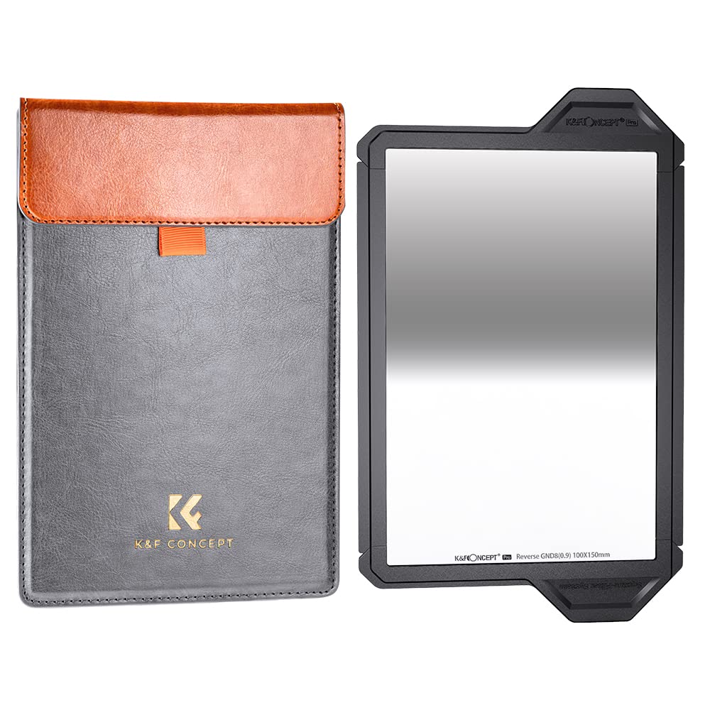 

Concept Half ND Reverse Made in AGC Optical nano Protective case Direct [New model] K&F Filter, Square, GND8, Gradient, GND0.9, Japan, Glass, 36-layer