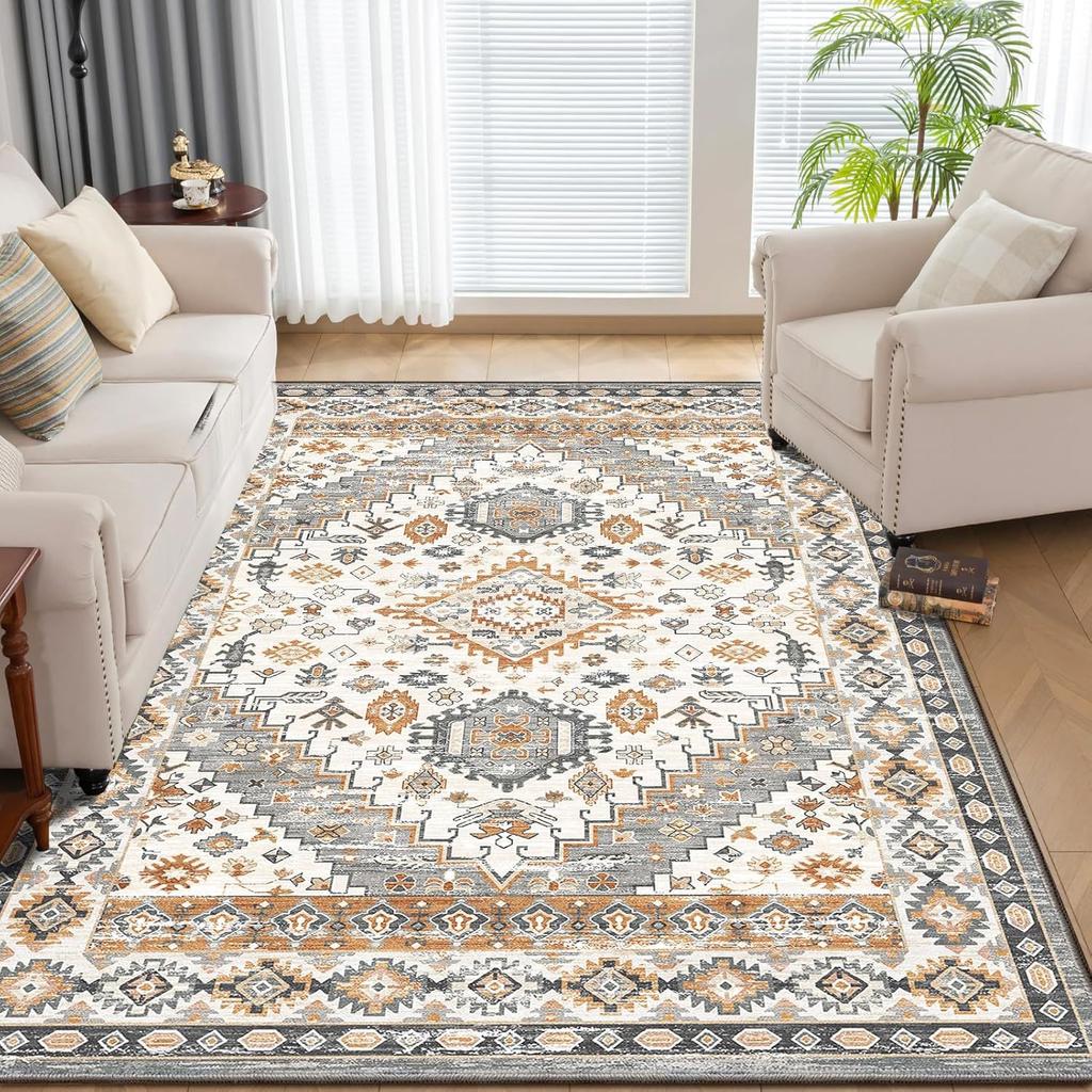 Retro Severský Boho Vzor Koberec Dekor Obývacího Pokoje Pohovkový Koberec Ložnice Postelový Měkký Koberec Kuchyň Jídelní Stůl Podložka na Podlahu Rohožka