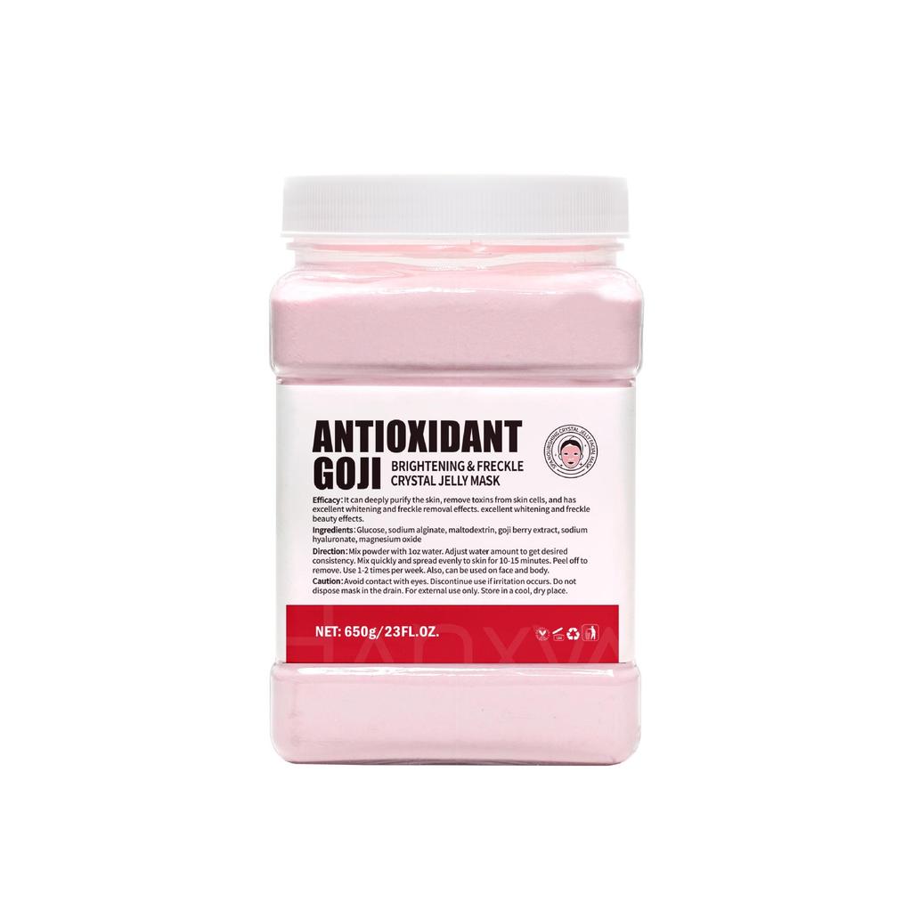 All Natural English Rose Petal Soft Mask Powder - 650g Crystal Jelly Moisturizing Formula