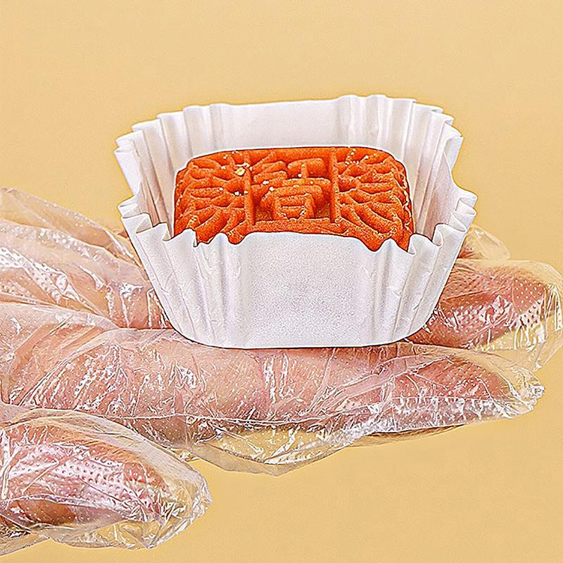 500/1000 Stück Quadratische Cupcake-Förmchen Backförmchen Pfannenförmchen Papierbackförmchen für Cupcakes Cup-Förmchen Partyzubehör