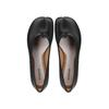 Shoes Leather Pig's Trotters Split-toed Shoes Personalized Shallow Mouth Flat Bottom Women's Single Shoes