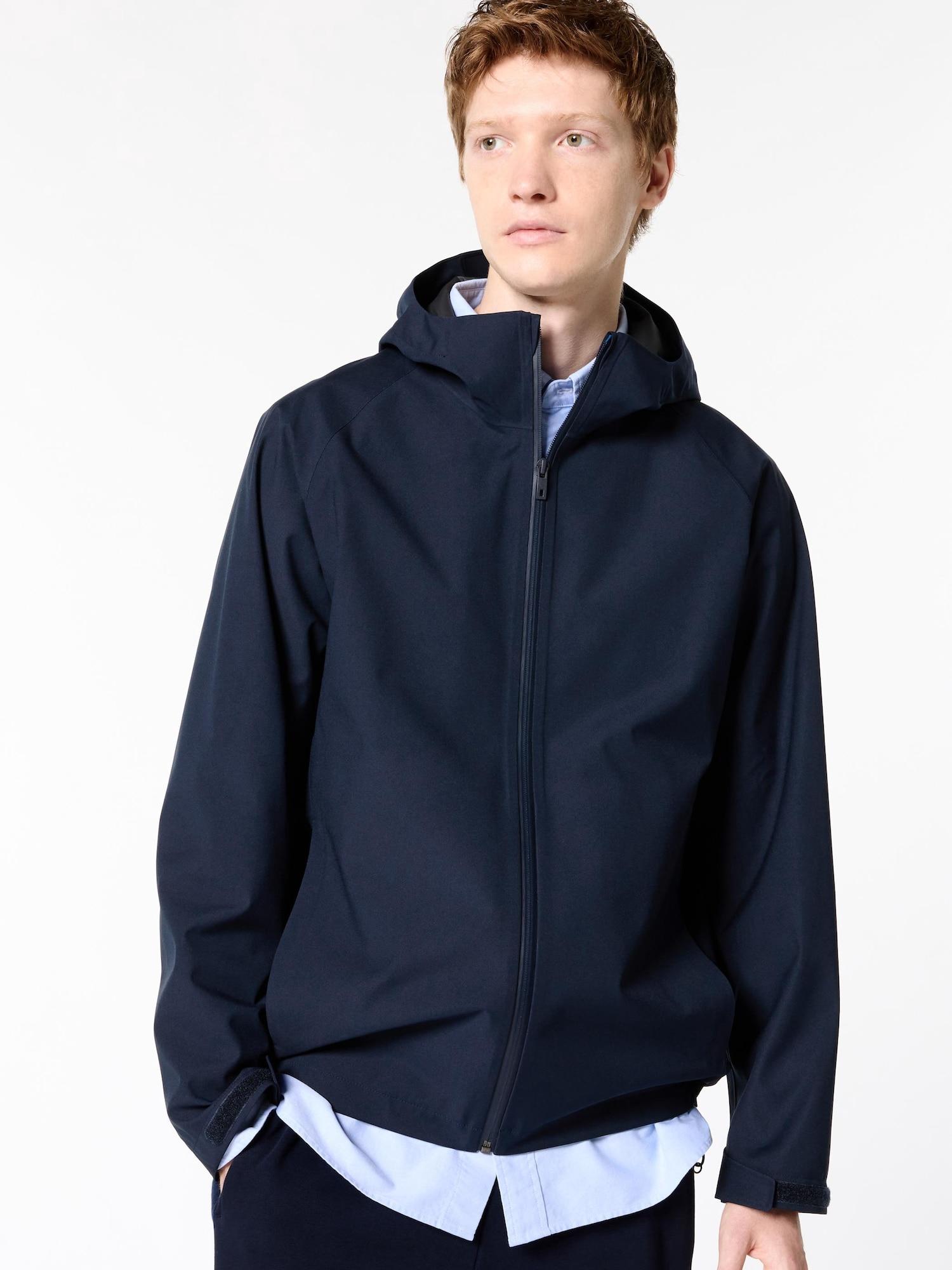 

Uniqlo Japan Block Tech Parka 3D Cut 69 NAVY/M