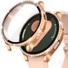 2in1 Case + Tempered Glass for Samsung Galaxy Watch 7 44mm, Rose Gold