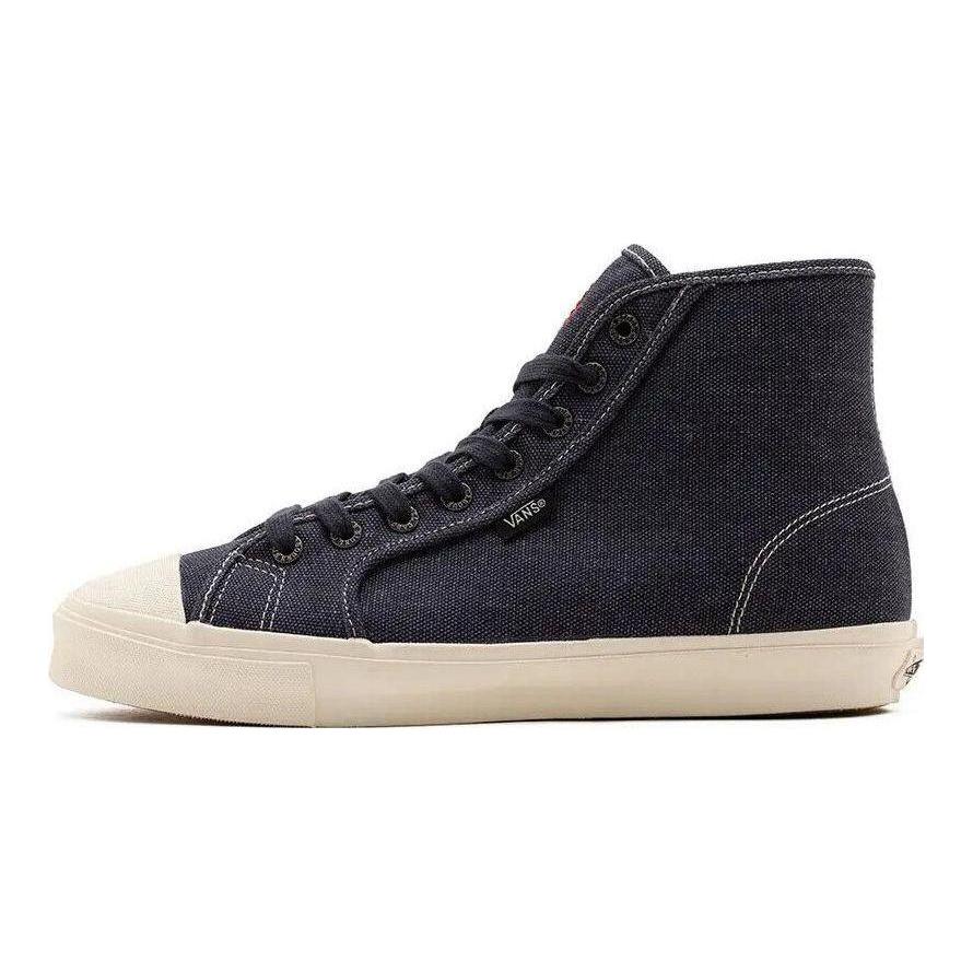 Nigel Cabourn X Vans OG Style 24 LX High Denim Unisex Sneakers Blue Black-Navy VN0A5HUT9X4