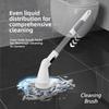 Rechargeable Electric Cleaning Brush Waterproof Liquid Filled Cleaning Brush  for Living Room