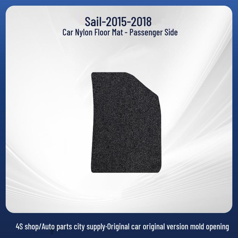 Chevrolet Sail 2015-2018 Nylon Car Floor Mats, Anti-Wrinkle and Slip-Resistant.