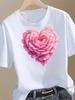 (Asian Size) Tee Top Clothing T Shirt Print Female letter 90s cute Woman Women Fashion Short Sleeve Graphic T-shirts