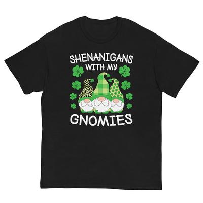 Shenanigans With My Gnomies St. Patricks Day Gnome Men Women T-Shirt