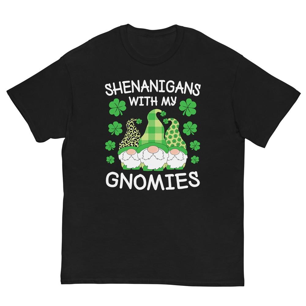 Шалости с моими гномами Ст. Футболка с гномом на День Святого Патрика для мужчин и женщин 2XL