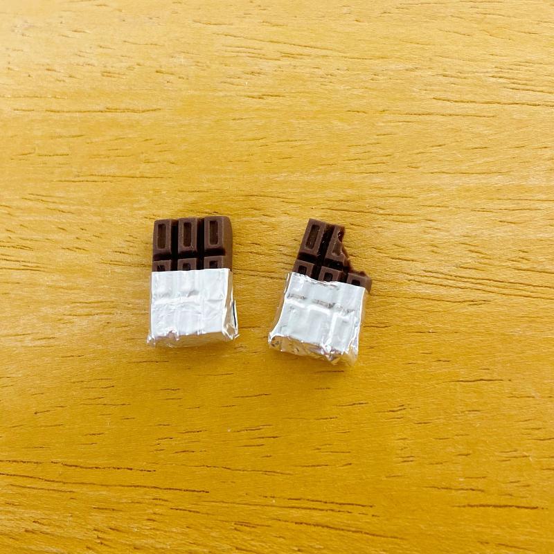 1Pcs Kids Toy 1:12 1:6 Miniature Dollhouse Dessert Chocolate Bear Fruit Soda Cup Pretend Play Kitchen Accessories