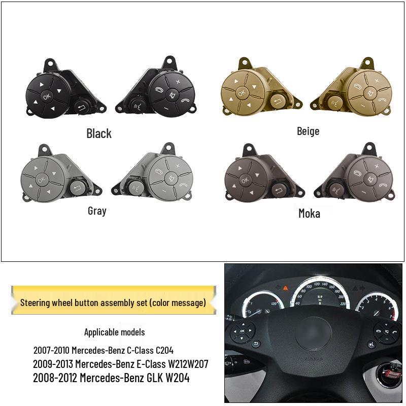 Mercedes-Benz C-Klasse/E-Klasse/GLK W204/W212 Multifunktionslenkradtasten C260/E200