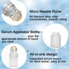 Titanium Tips Roller with Serum Bottle Micro-Needle Hydra Needle Serum Applicator  Facial Skincare