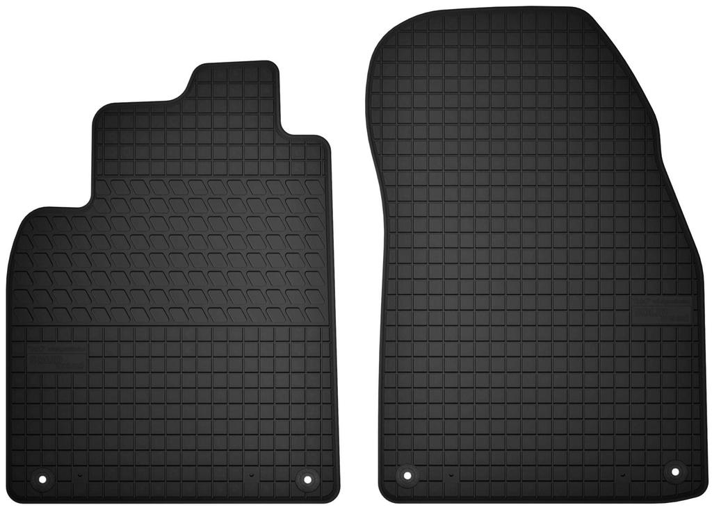 Tappetini anteriori in gomma per: Saab 9-3 II Y3SF station wagon, berlina (dal 2002 al 2014)