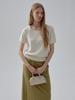 MOAT Square Neck Raglan Knit (Sand Ivory)