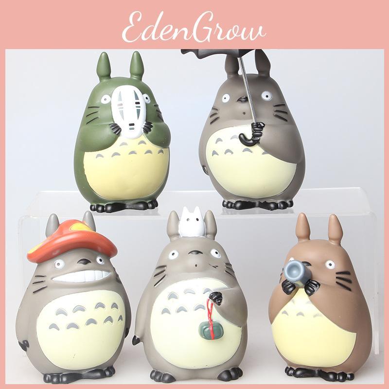 Colorful Fun And Totoro Blind Box Figure Pvc Model For Cake Display And