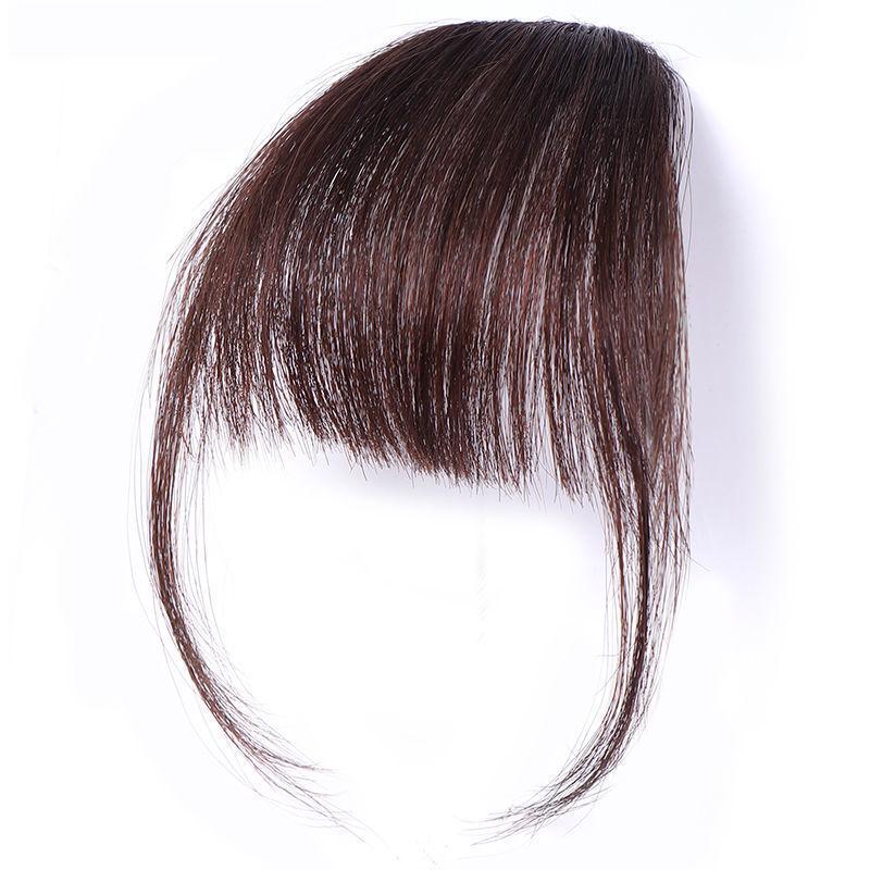 Manga Girl Invisible Air Bangs Hairpiece - Natural, Fake Forehead Wig for Summer Style
