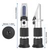 Portable Handheld Honey Brix & Baumé Refractometer (58-90 Brix) Sugar Meter
