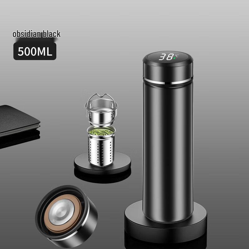 OLOEY Smart Digital Display Business Thermos with Tea Filter