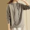 Sweatshirt for Women Cotton Oversize Hooded Thickened Loose Casual Pullover Long Sleeve Top Sweatshirt