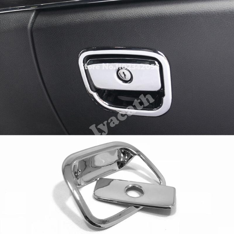 For Jeep Grand Cherokee WK2 2014- ABS Chrome Steering Wheel Door Bowl Window Lift Button Gear Box AC Vent Seat Back Cover