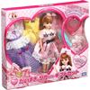 Takara Tomy Licca-chan Doll LD-01 Gift Set with Dress-Up Accessories for Kids Age 3 and Up