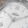 ADDIES 31mm Watch for Woman Japan GM12 Quartz Stainless Steel Sapphire Cyrstal Women Watches 50m Waterproof Sport Watch Gift